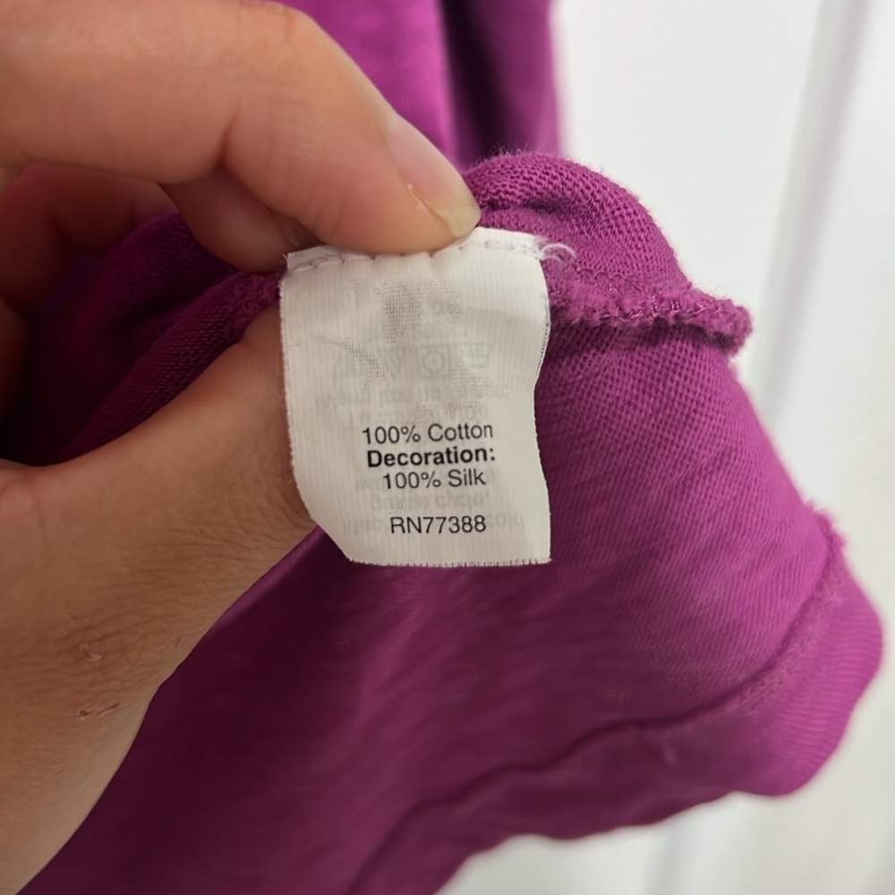 J.Crew Fuchsia Top - Picture 3 of 3
